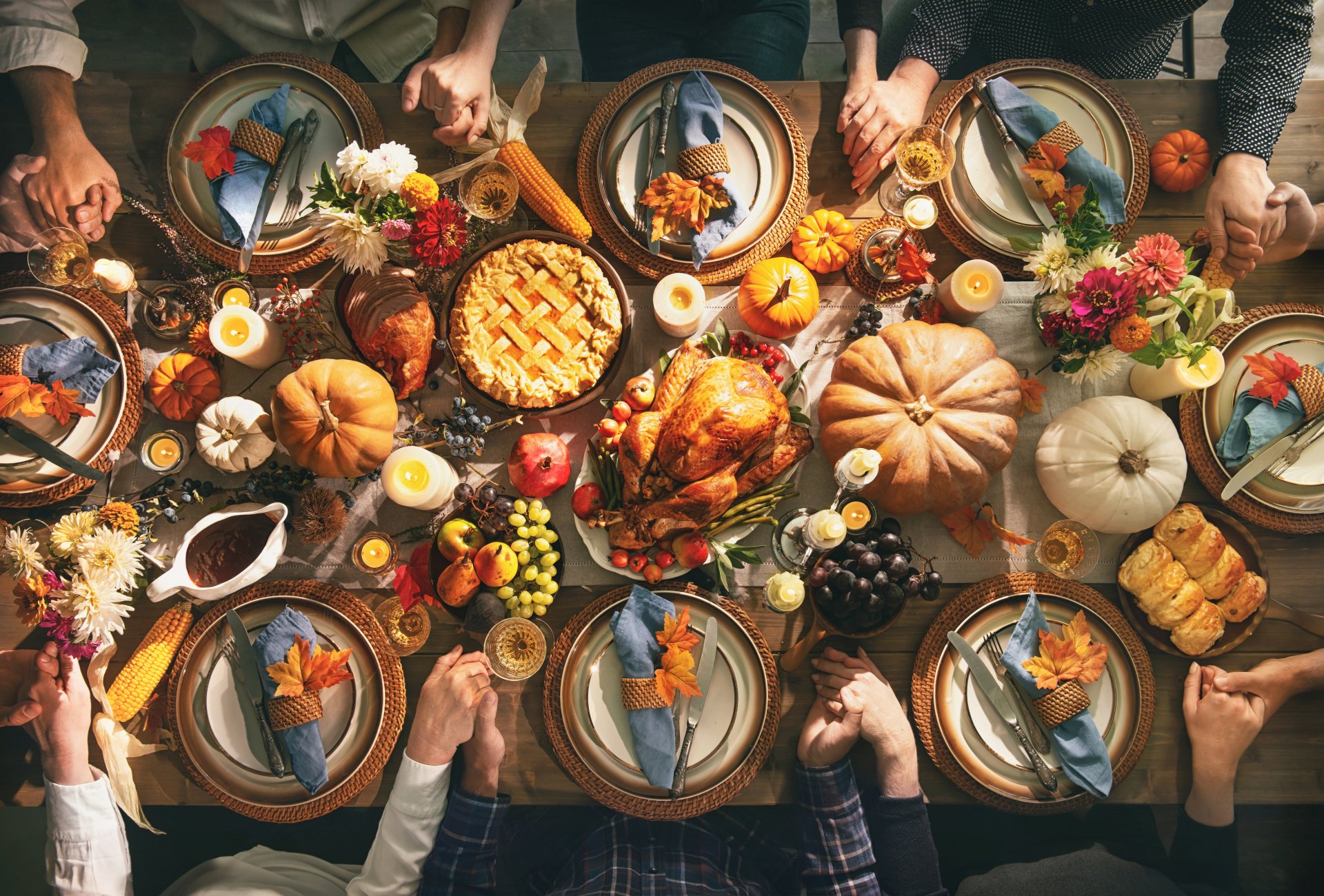 Thanksgiving Spread Platter